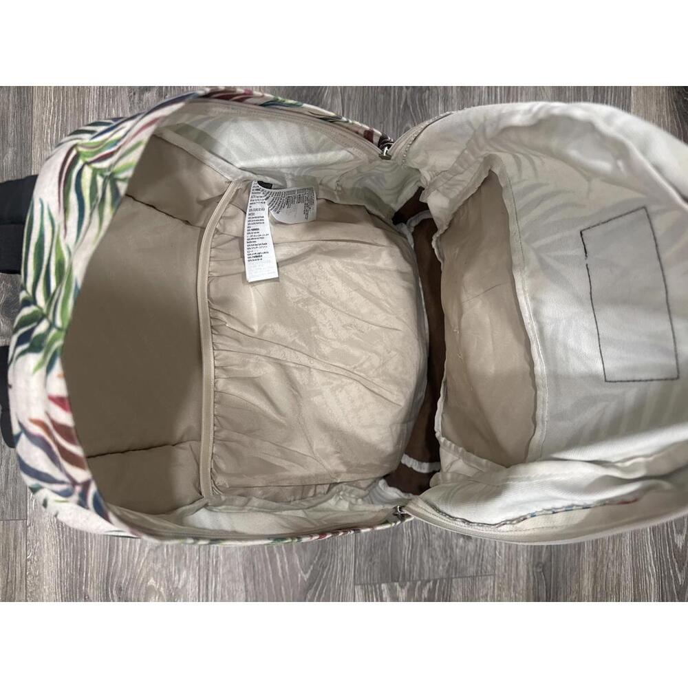 JanSport Tropical Leaf Print Backpack - Picture 3 of 3